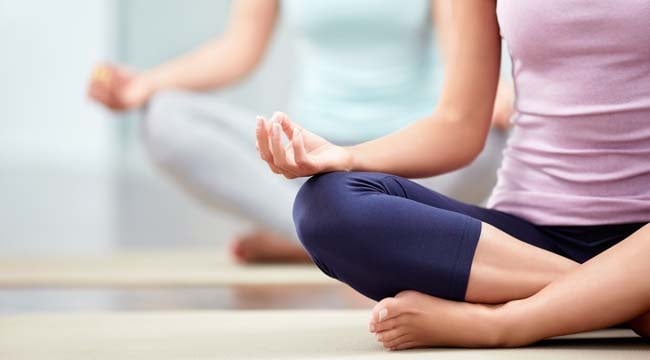 Yoga class