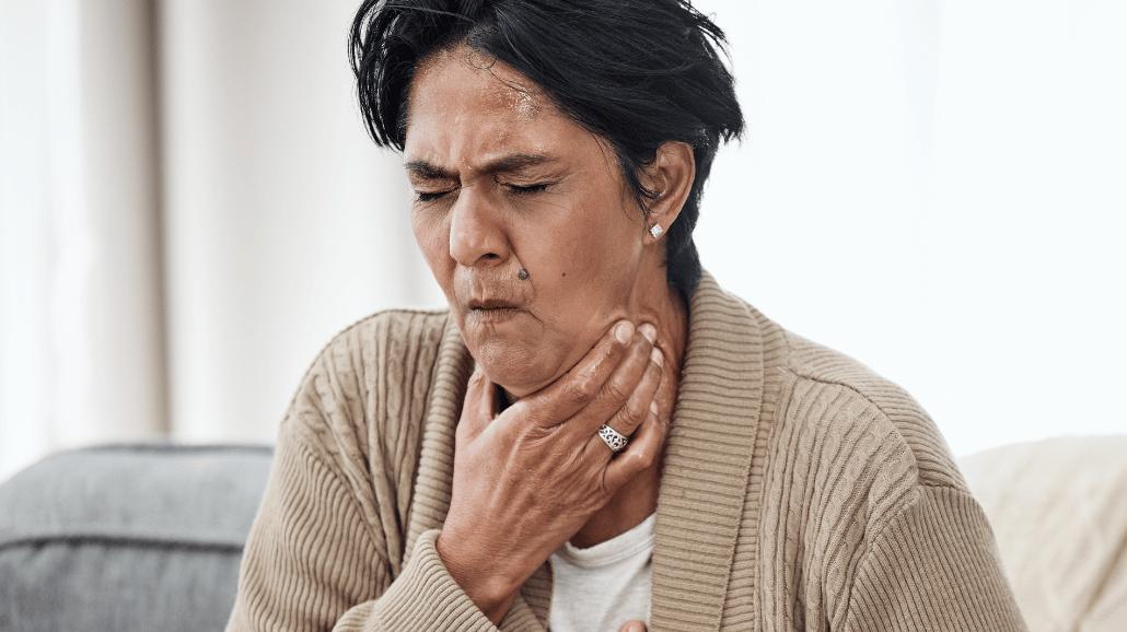 Blog Covers – 2025-01-23T110810.919 Senior woman clutching her throat while choking