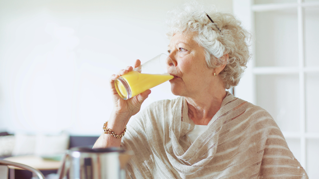 Blog Covers – 2025-08-07T103831.763 Elderly woman drinking orange juice