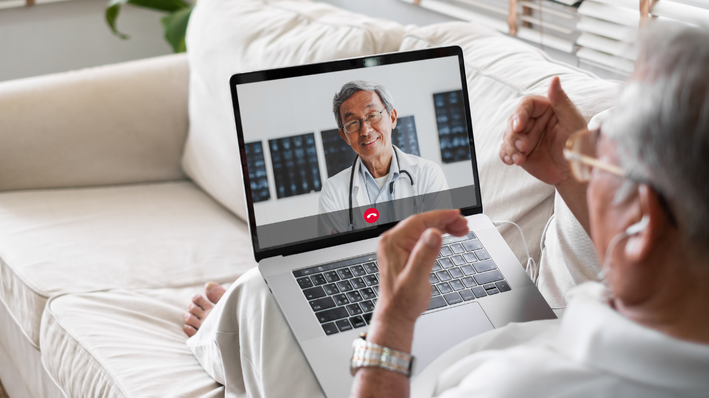 Blog Covers – 2025-08-15T131511.872 Senior doing a telehealth appointment at home