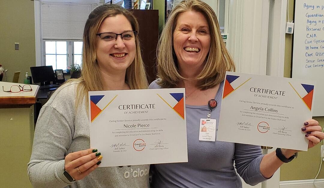 Two NOVA Women Earn Top Honors with Caring Senior Service Standards Program