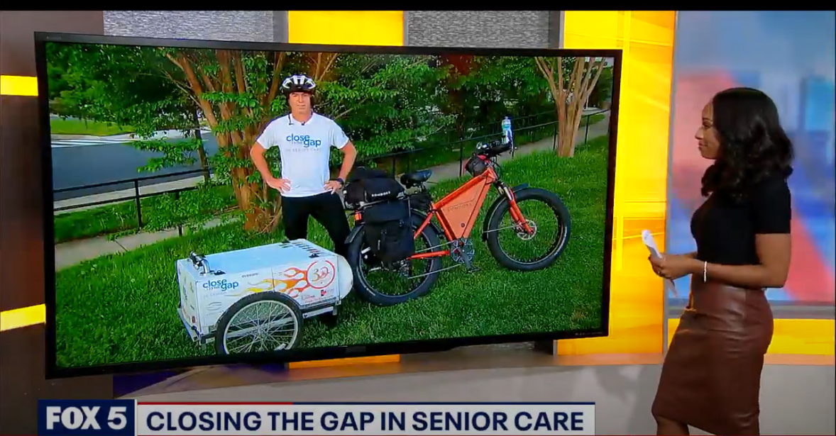 Jeff Salter on Fox 5 news in Virginia