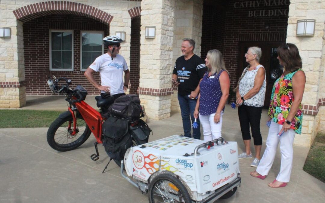CEO Cycles to Raise Awareness of Senior Care