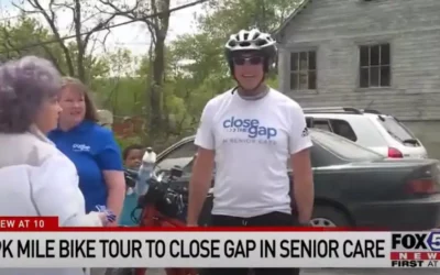 CEO Bikes 9,000 Miles to Raise Awareness for Senior Care Needs