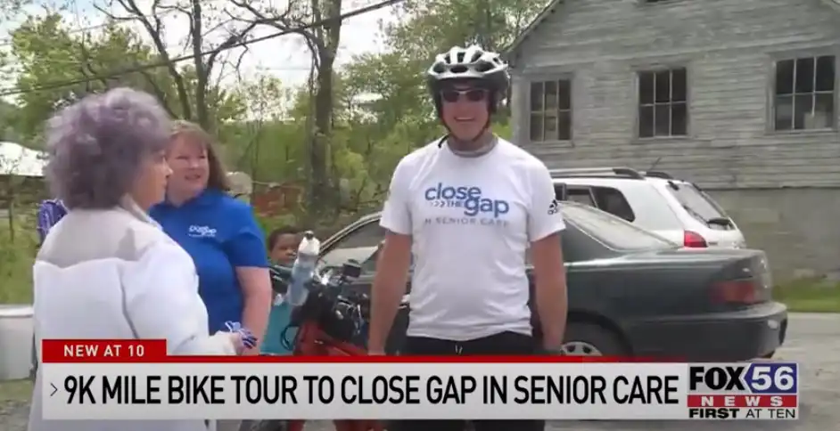 Jeff Salter featured on Fox 56 News