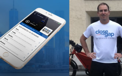 A Man Is Riding an E-bike across the Country to Spread Awareness about Senior Care