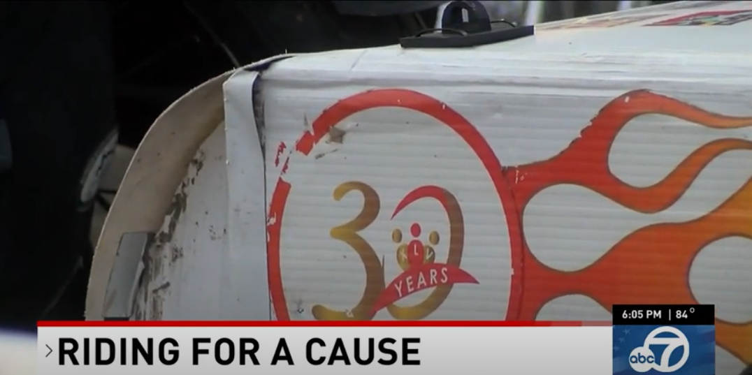 Jeff Salters Close the Gap fundraiser on ABC 7 News