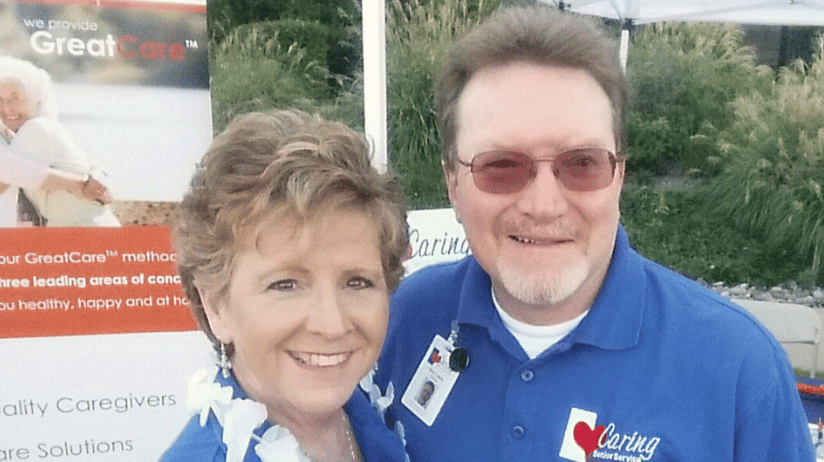 Houston Caring Senior Service owners, Rick and Kathy Casey