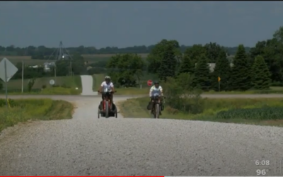 CEO Stops in Omaha on 9,000-Mile Bike Ride