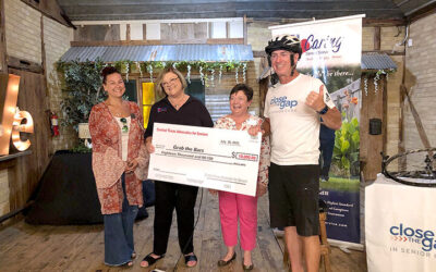 CEO Bikes through New Braunfels for Fundraiser