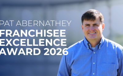 Owner Pat Abernathey Receives Franchise Excellence Award