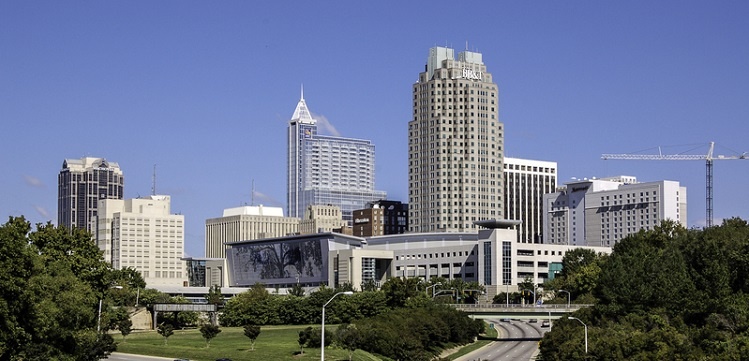 Downtown Raleigh cityscape