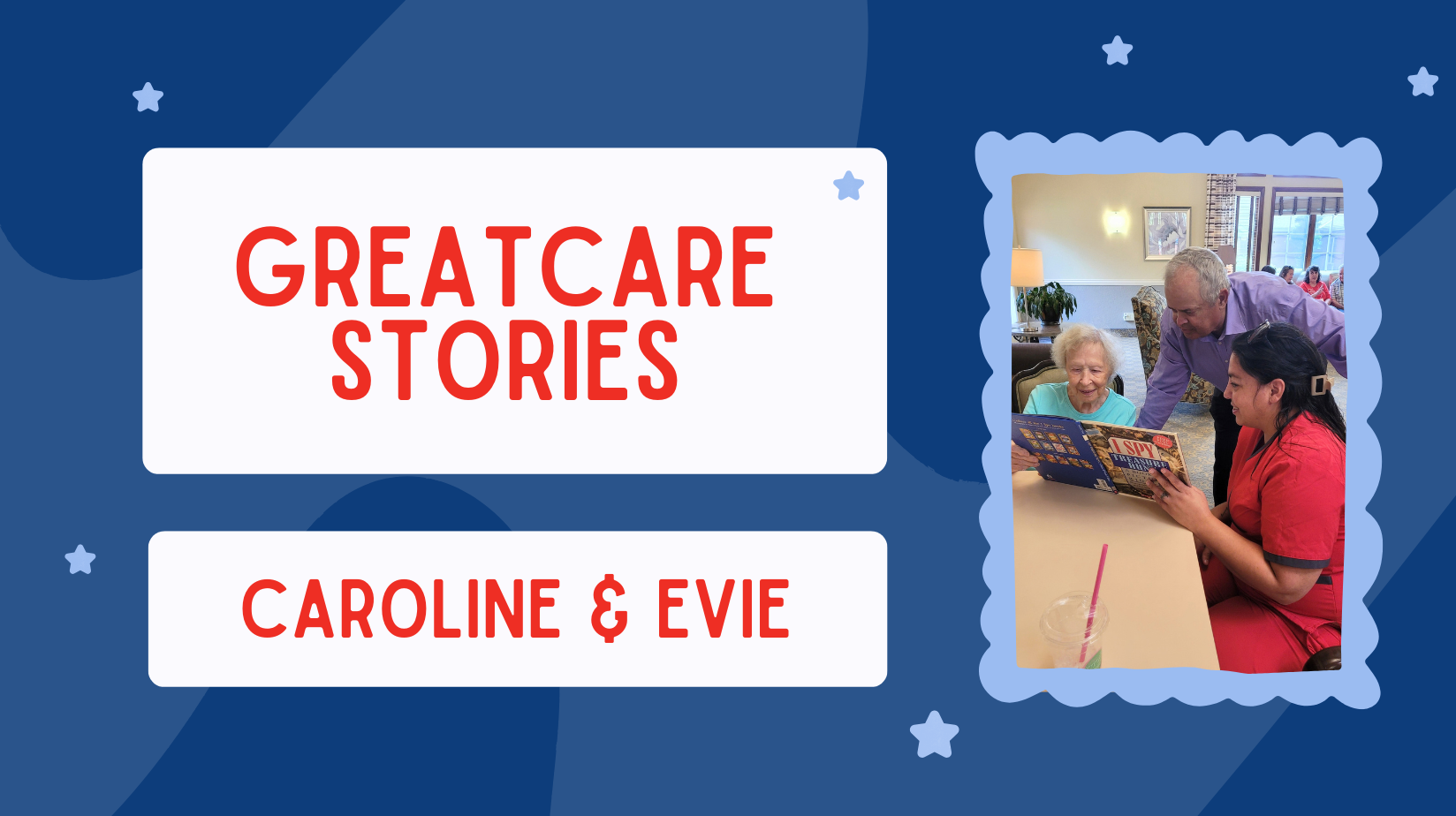 Caroline and Evi play ISpy
